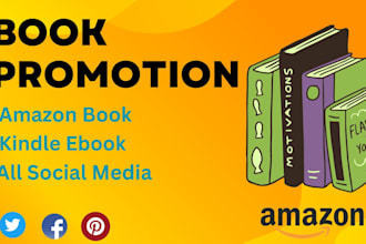 promote amazon book marketing and kindle ebook