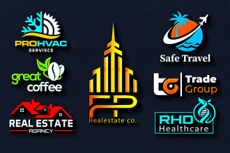 create a unique, modern, minimalist, luxury and business logo design