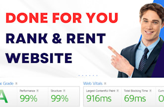 a create rank and rent website for you