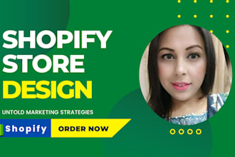 professionally  design a fast responsive shopify store