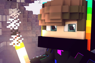 make a minecraft banner design for you