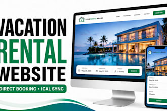 build a vacation rental website with direct booking and ical sync