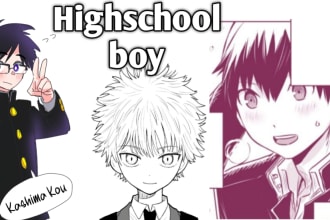 be your young male character voice actor