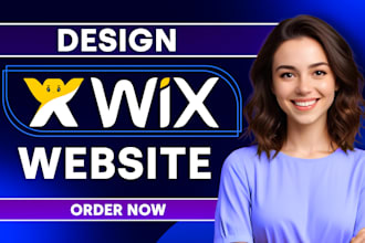 build wix website design, wix website redesign, or wix business website design
