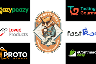 do shopify, amazon store, ecommerce business logo design