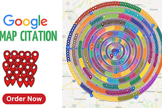do 100k google map citation for local SEO gmb ranking