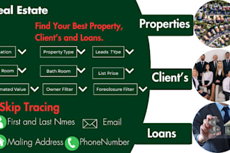 do real estate skip tracing and llc skip tracing on your target area