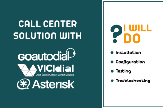 do new installation, any configuration or troubleshoot in vicidial or any voip