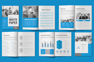 design a white paper for you