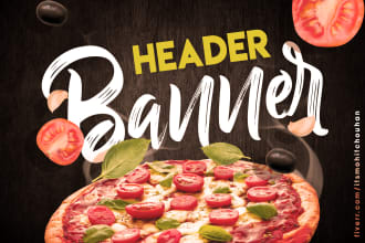 design professional banner header ads cover
