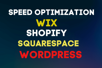 speed up shopify wix squarespace,duda speed optimization