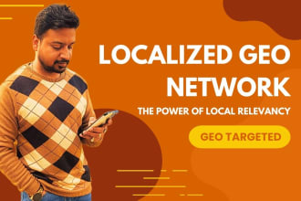 build the local sites network to boost the local relevancy