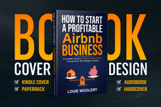 book cover design, ebook cover design, kindle book cover design