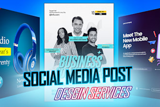 design banner ads social media poster youtube thumbnail