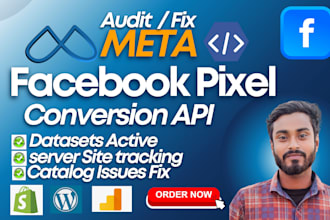 setup facebook pixel conversion API ga4, GTM, server side tracking, fix ios 14