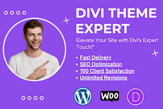 be your divi expert, specializing in wordpress divi websites, theme, and builder