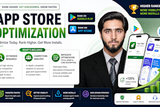do aso app store optimization to rank your app or game on android and ios