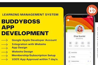 build buddyboss app, buddyboss website for android and ios