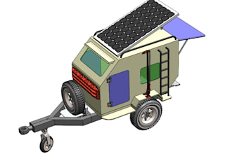 create the off road camper design for manufacturing