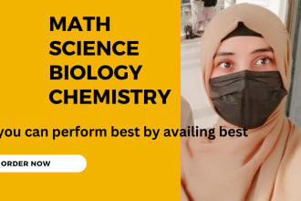 be your science biology math urdu and chemistry tutor