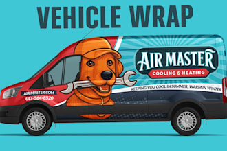 professional van wrap design, vehicle wrap, car wrap design and truck wrap