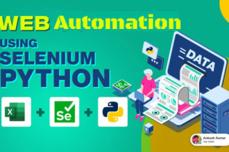 do web automation with selenium python