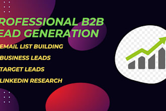 do b2b lead generation, email listing and business leads