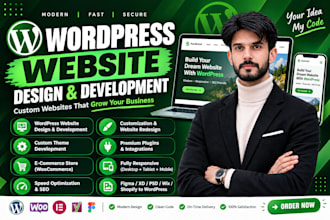 be wordpress developer, elementor expert, responsive web design