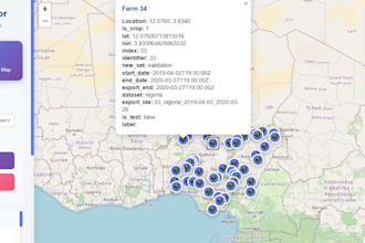 create interactive web maps, dashboard using leaflet and geoserver