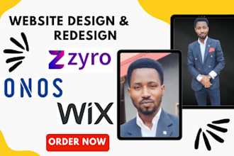 build zyro website ionos website wix