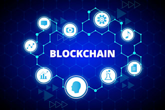 develop decentralized application, dao app smart contract and web app
