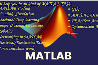 assist you in matlab, simulink work