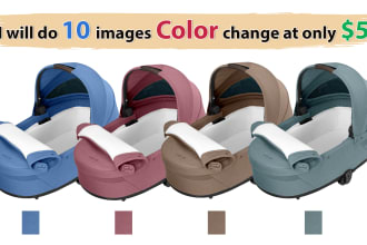 photoshop color change of any products, objects, pattern change etc