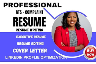 write and upgrade your resume, cv, cover letter, linkedin and resume writing