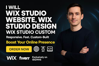 wix studio website, wix studio design, wix studio custom