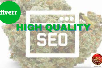 do seo for cannabis and health niche product promotions