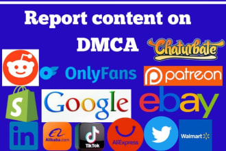takedown harassing defaming posts from reddit tiktok instagram google fb and x
