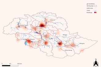 do your gis, spatial analysis, 3d map, geospatial, arcgis
