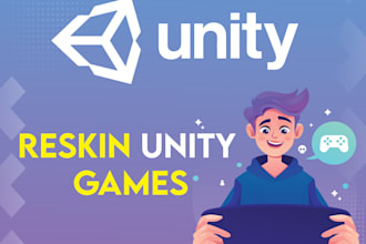 reskin your unity games templates