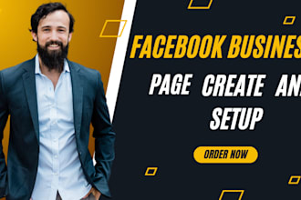 create and setup a professional facebook business page
