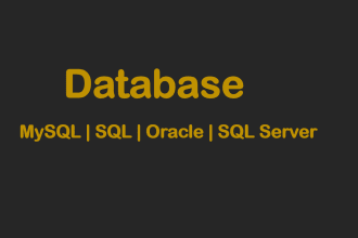 design database, erd, and sql queries for oracle and mysql