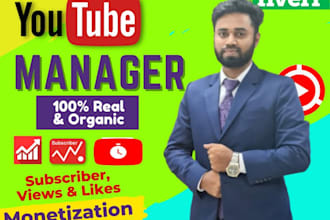 be your youtube marketing manager