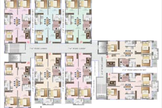 do floor plan, master plan,landscape design autocad drawing