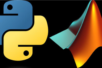 do data analysis and programming based on matlab, python and rstudio