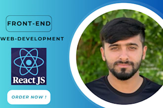be your react js frontend developer