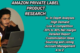 do amazon product research for amazon fba private label