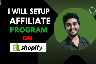 setup shopify affiliate program on your shopify store