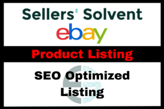 be your ebay lister, ebay listing, ebay product listing, ebay product upload