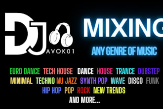 do a professional mix with any musical genre