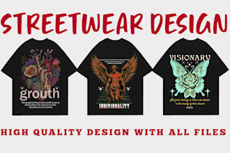 create clothing brand graphic design for your brand